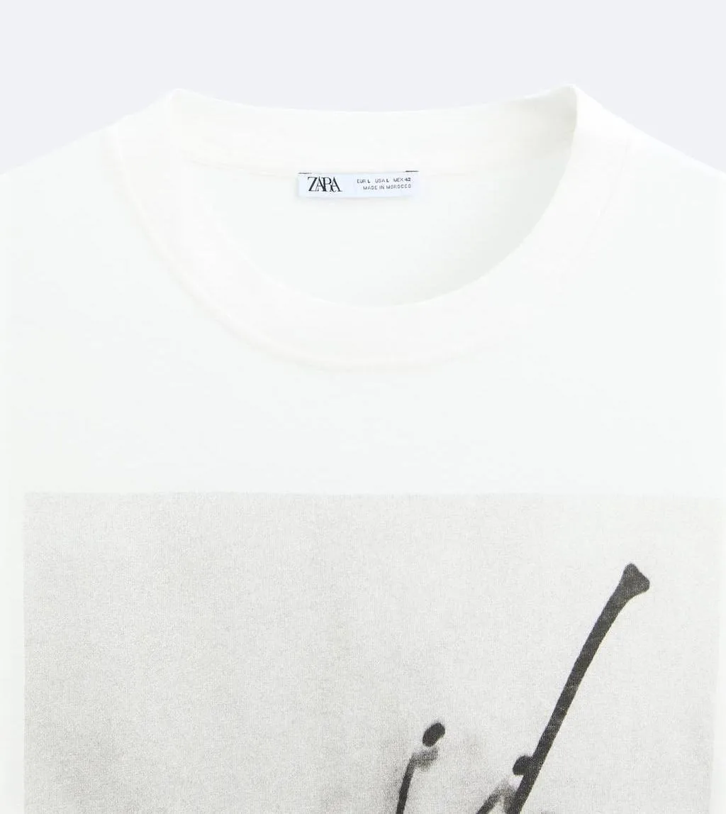 ZARA  |Short Sleeves T-Shirts